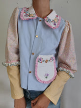 Indlæs billede til gallerivisning Vicky skjorte - pastelfarver - str. S/M