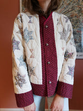 Indlæs billede til gallerivisning Patchwork jakke - stjerner