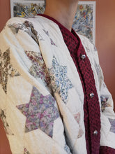 Indlæs billede til gallerivisning Patchwork jakke - stjerner