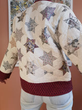 Indlæs billede til gallerivisning Patchwork jakke - stjerner