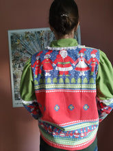 Indlæs billede til gallerivisning Vicky skjorte - Julefarver - str. L