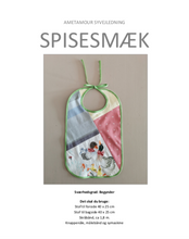 Indlæs billede til gallerivisning Mønster og syvejledning med billeder til at sy en spisesmæk