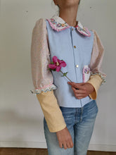Indlæs billede til gallerivisning Vicky skjorte - pastelfarver - str. S/M
