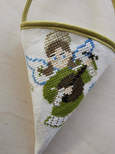 Indlæs billede til gallerivisning Kræmmerhus - Musikengel, grøn - guitar
