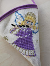 Indlæs billede til gallerivisning Kræmmerhus - Musikengel, lilla - fløjte
