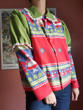 Indlæs billede til gallerivisning Vicky skjorte - Julefarver - str. L
