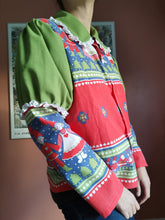 Indlæs billede til gallerivisning Vicky skjorte - Julefarver - str. L
