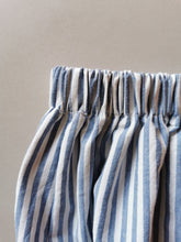 Indlæs billede til gallerivisning Bloomers, hvide og blå striber, str. 86
