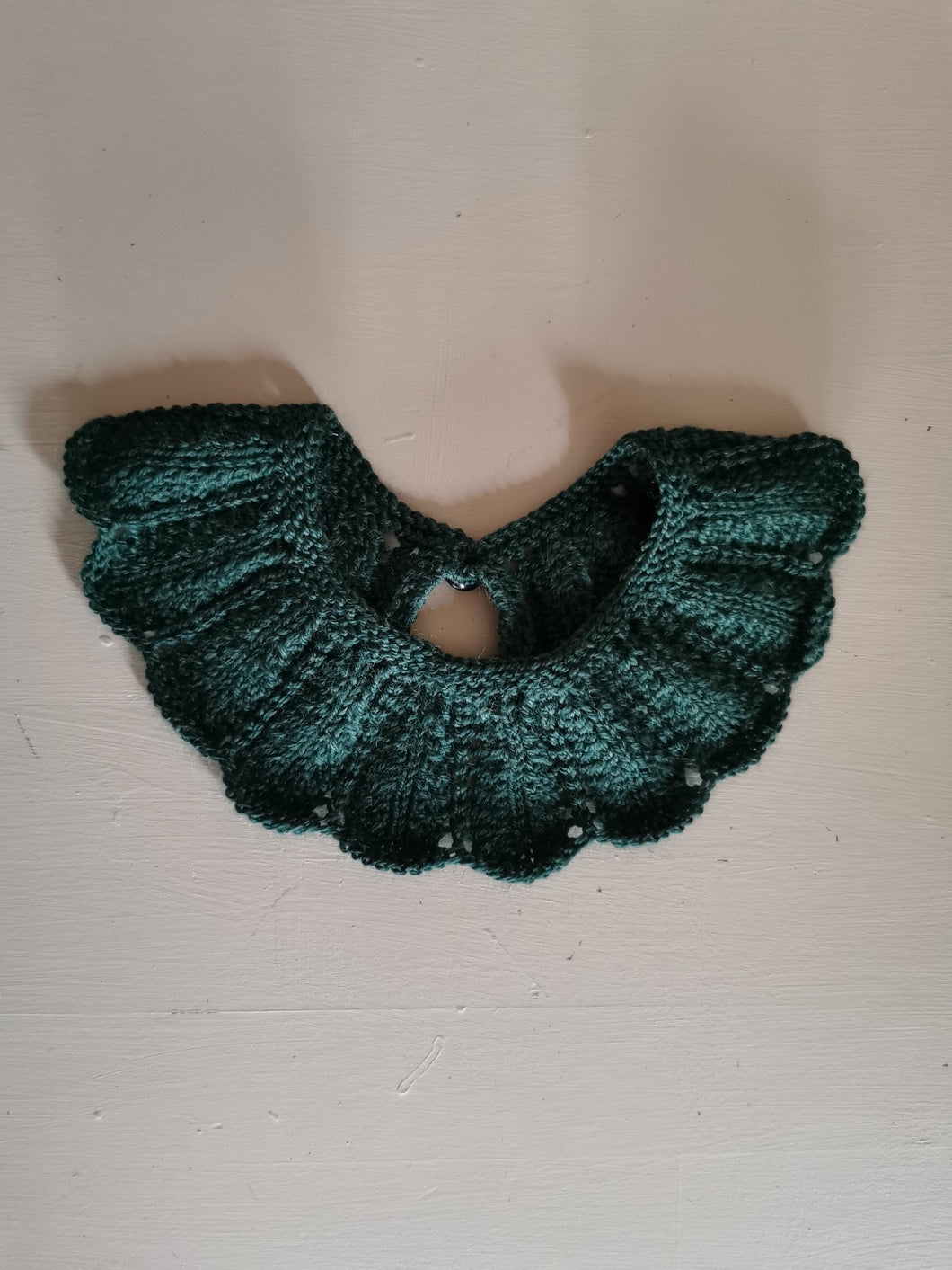 Pyntekrave, merinould, mørk grøn