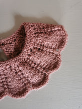 Indlæs billede til gallerivisning Pyntekrave, merinould, gammelrosa
