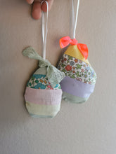 Indlæs billede til gallerivisning Patchwork påskeæg, pastelfarver
