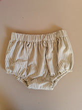 Indlæs billede til gallerivisning Bloomers, hvide og beige striber, str. 86
