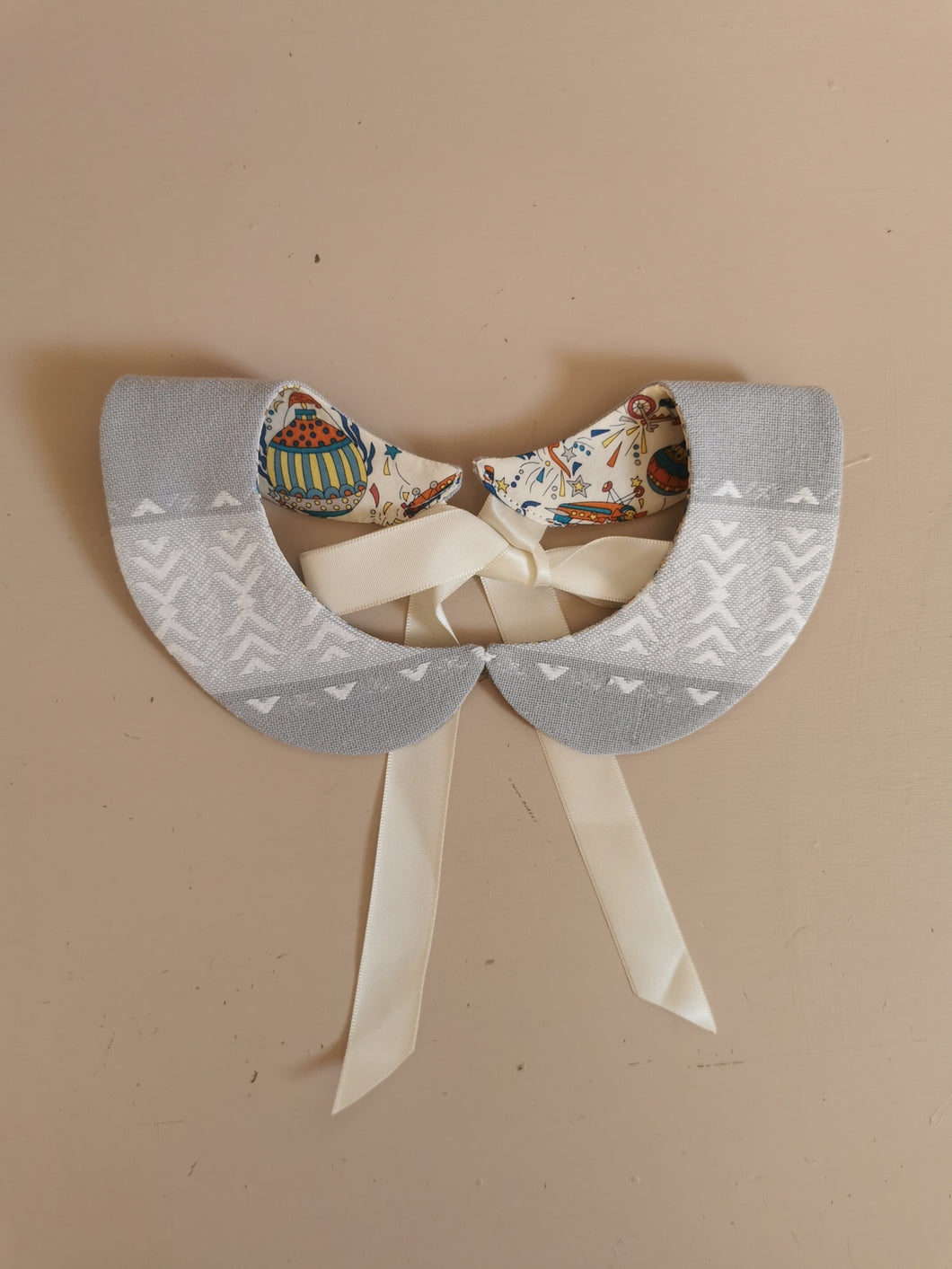 Peter Pan krave barn, genbrugsstof og liberty